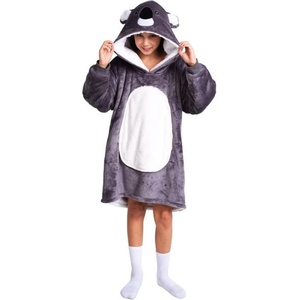 Cozy Noxxiez CH324 Koala - топло телевизионно одеяло с качулка за деца на възраст 7-12 години (20-CH324)