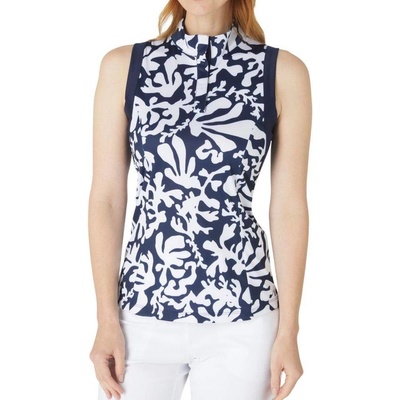 Callaway Abstract Floral Peacoat
