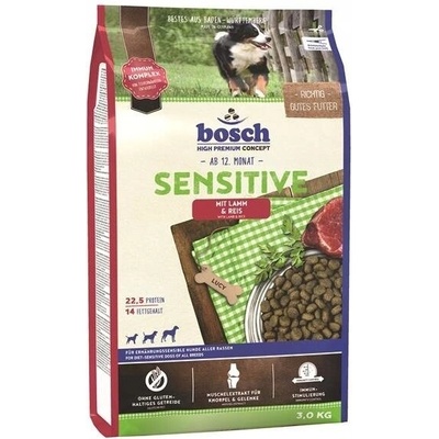 Bosch Sensitive Adult jahňacina a ryža 3 kg