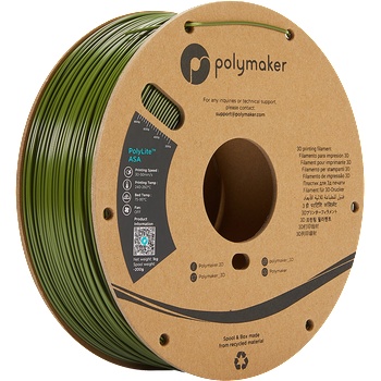 Polymaker PolyLite ASA Army Green - 1, 75 mm / 1000 g (PF01009)