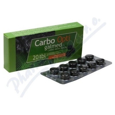Galmed Carbo Medicinalis Opti Galmed 20 x 300 mg tabliet