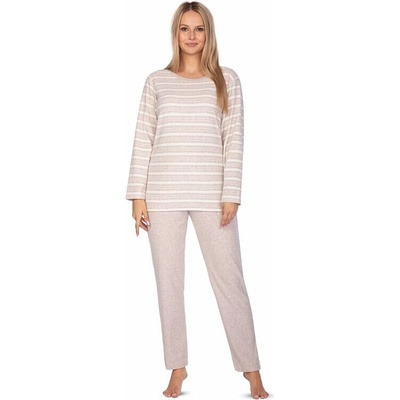 froté Agata béžové s pruhmi