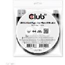 Club3D CAC-1408 USB 3.2 Gen1 Type-A to Micro USB Cable M/M, 1m