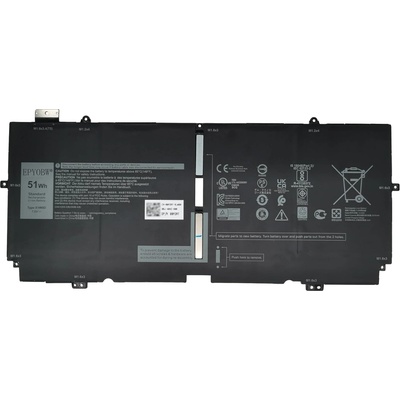 Dell Dell, 4 клетки, 7.7V, 46Wh - X1W0D (D-BS-0172)