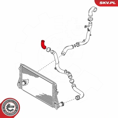 Hadička plnicího vzduchu ESEN SKV 24SKV046