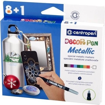 Centropen 2737 Metallic súprava 9 ks