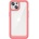 HQWear Кейс с гъвкава рамка HQWear Outer Space за iPhone 15, червен (9145576279595)