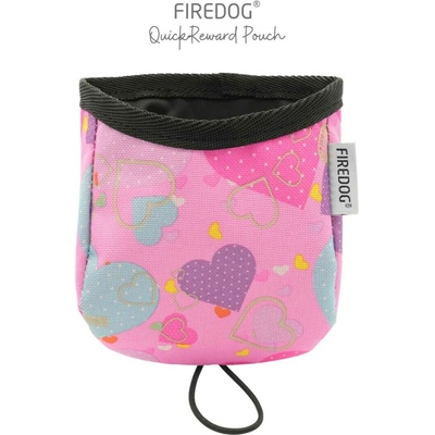 Firedog QuickReward vrecko na maškrty nylon Pastel Hearts