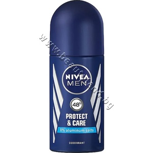 Nivea Рол-он Nivea Men Protect & Care, p/n NI-85948 - Рол-он дезодорант за мъже (NI-85948)