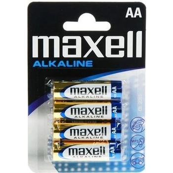 Maxell Алкална батерия maxell lr-6 /4 бр. в опаковка/ 1.5v (ml-ba-lr6)