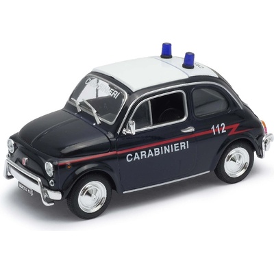 Welly Fiat Nuova 500 Carabinieri 1:24