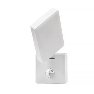 UltraLux LED лампа със сензор за движение, за стена, 10W, 4000K, IP65 (LLPS)