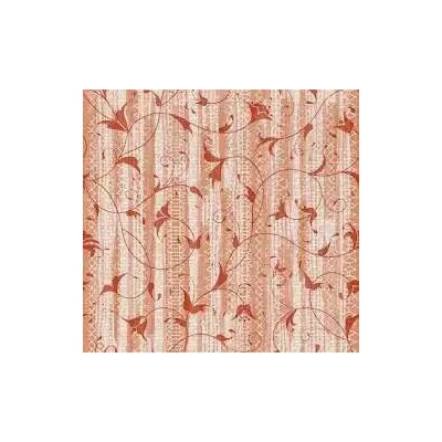Terramat PVC 6050-5 oranžová arabeska metráž 60 cm – Sleviste.cz