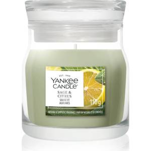 Yankee Candle Sage & Citrus ароматна свещ Signature 110 гр