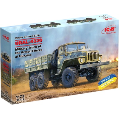 ICM URAL-4320 Military Truck of the Armed Forces of Ukraine 1:72