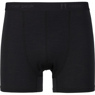 Heber Peak Мъжко мериносово термобельо Heber Peak MerinoMix165 PineconeHe. Boxer Merino base layer - Black - размер 5XL (015-2302-0118)
