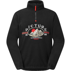 Picture Мъжки поларен пуловер Picture Gamvik Fleece Crew Fleece jumper - Black - размер S (005-7341-0111)