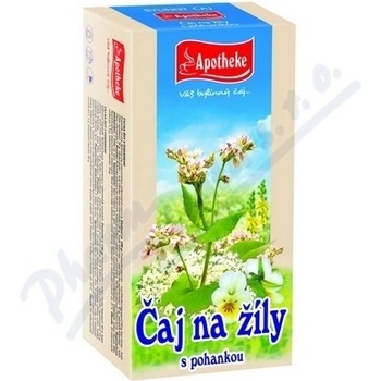 Apotheke bylinný čaj NA ŽILY S POHÁNKOU 20 x 1,5 g