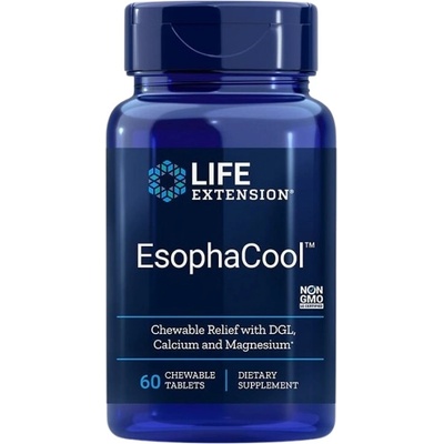 Life Extension EsophaCool | With DGL, Calcium & Magnesium [60 Дъвчащи таблетки]