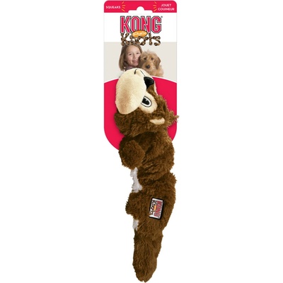 Kong Scrunch Knots veverička 27 cm