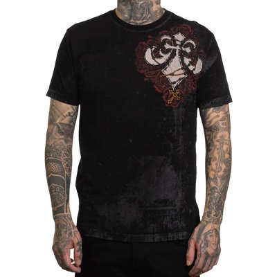 AFFLICTION мъжка тениска affliction - glow - a27816-bk
