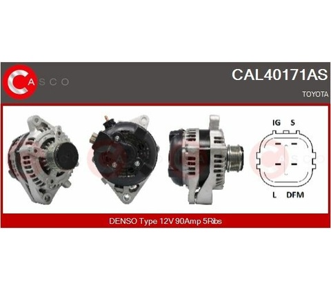 Alternátor CASCO CAL40171AS