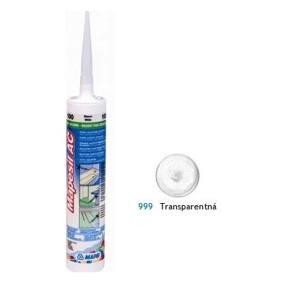 MAPEI Mapesil AC 999 silikon 310g transparentný