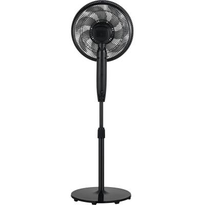 Beko - EFS6700B - Pedestal fan, 50 W, 3 speeds, height and tilt adjustable - Black, 40.1 x 40 x 134.5 cm