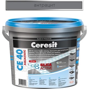 CERESIT ФУГА АКВАСТАТИЧНА СЕ40 2кг АНТРАЦИТ (2164451, 3047246)