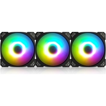 InWin Neptune AN140 ARGB Black Triple pack + Extension cables IW-FN-AN140-3PK