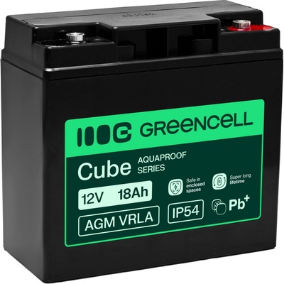 Green Cell AGM09 12V 18Ah