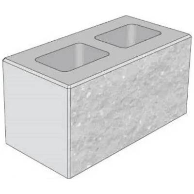 Tvárnice CSB-CSBlok protistranně štípaná 40x20x20 cm šedá
