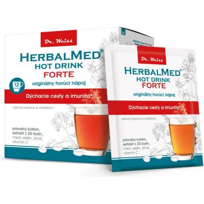 DR. WEISS Herbalmed hotdrink forte 12 vrecúšok