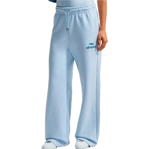 Nike Дамски анцунг долнище Nike Women's Phoenix Fleece High Rise Pant WD GLS Tracksuit trousers - Hydrogen Blue (107-4568-0212)