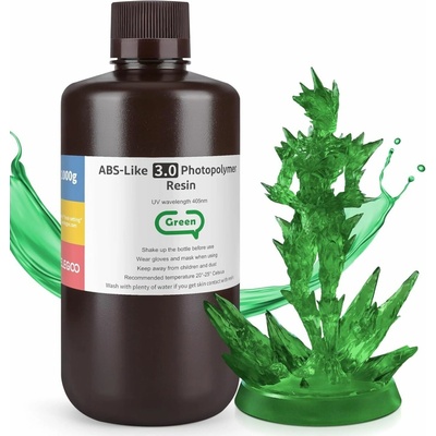 ELEGOO ABS-like Resin V3.0 1KG Green 50.103.0155