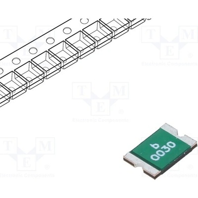 BEL FUSE 0ZCG0030FF2C Pojistka: polymerová PTC; 300mA; Imax: 40A; SMD; 0ZCG; 1812