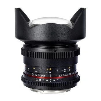Samyang 14mm T3.1 ED AS IF UMC VDSLR II Nikon F
