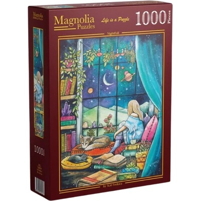 Magnolia Пъзел Magnolia от 1000 части - Падането на нощта (1104)