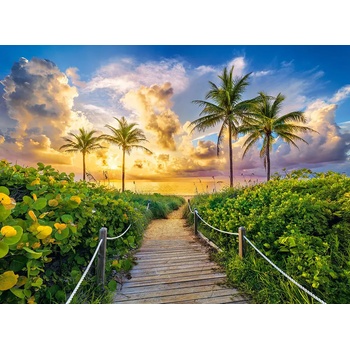 Image 1 of Castorland - Puzzle Colorful Sunrise in Miami, USA - 3 000 piese