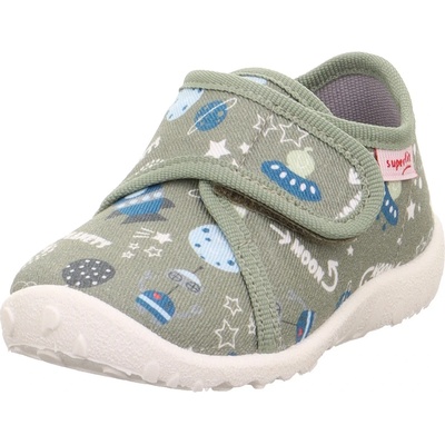 Superfit Детски пантофи Superfit Kid's Spotty House slippers - Hellgrün / Mehrfarbig - размер 22 (EU) (702-5246-0315)