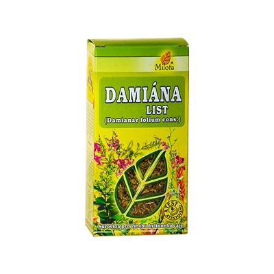 Grešík Damiana list 50 g – Zboží Dáma