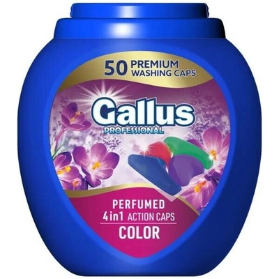 Gallus Professional parfémované kapsle na praní 4v1 Color 50 PD