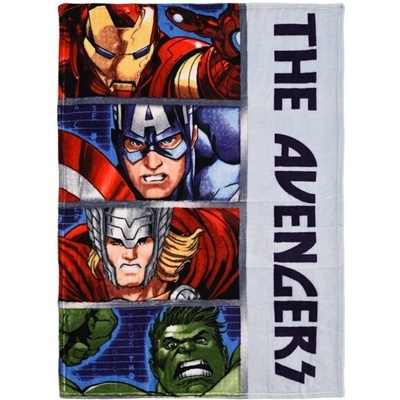 SUN CITY Dětská fleece deka Avengers Gallery coral fleece