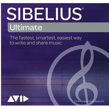 Sibelius Ultimate s ročním upgrade plánem