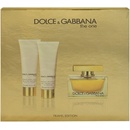 Kosmetické sady Dolce & Gabbana The One EDP 75 ml + 100 ml tělové mléko + EDT 7,4 ml dárková sada