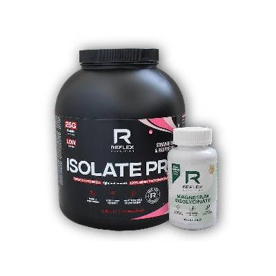 Reflex Nutrition Isolate PRO 1800g + Magnesium Bisglycinate 90 kapslí ZDARMA - Vanilka