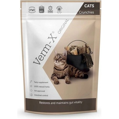 Verm-X proti črevným parazitom pre mačky 120 g