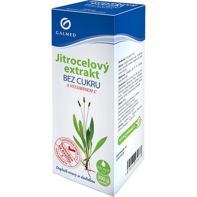 Galmed Sirup jitrocelový s vit.C bez cukru 300 g