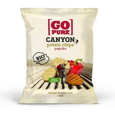 Go Pure Bramborové lupínky Canyon paprika 125 g
