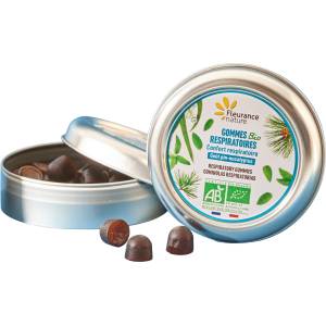 Fleurance Nature Био желирани бонбони за дихателните пътища - 35 г